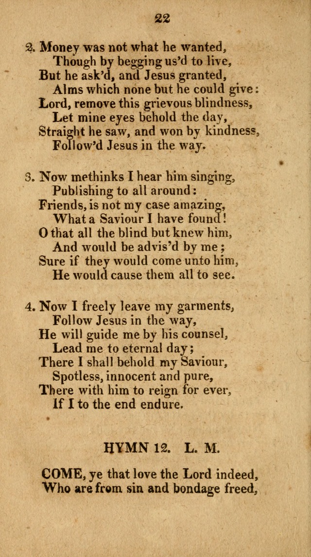 Social and Campmeeting Songs For the Pious (4th ed.) page 22
