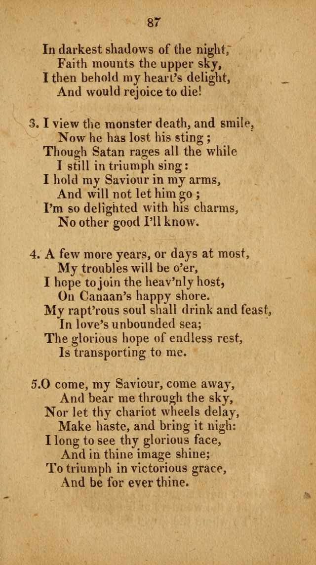 Social and Campmeeting Songs For the Pious (4th ed.) page 87