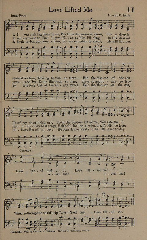 Songs of Conquest: for Use in Public Worship, Prayer Services, Camp Meetings, Evangelistic Campaigns, Young People