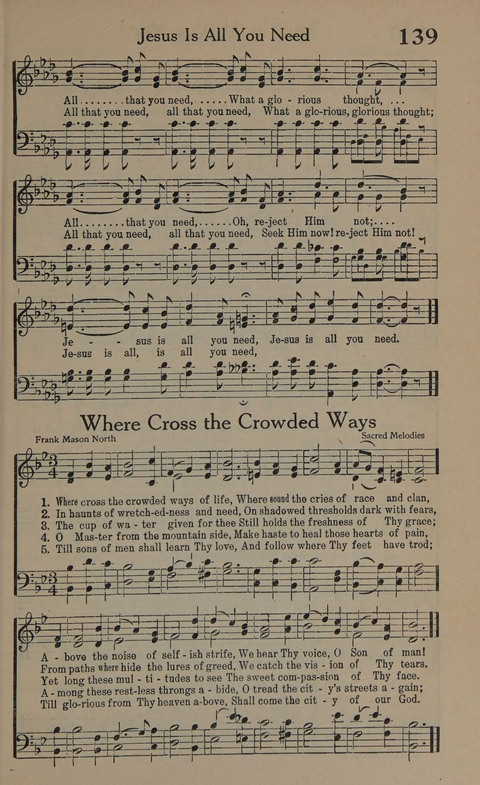 Songs of Conquest: for Use in Public Worship, Prayer Services, Camp Meetings, Evangelistic Campaigns, Young People