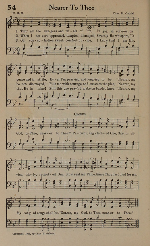 Songs of Conquest: for Use in Public Worship, Prayer Services, Camp Meetings, Evangelistic Campaigns, Young People