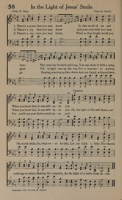 Songs of Conquest: for Use in Public Worship, Prayer Services, Camp Meetings, Evangelistic Campaigns, Young People