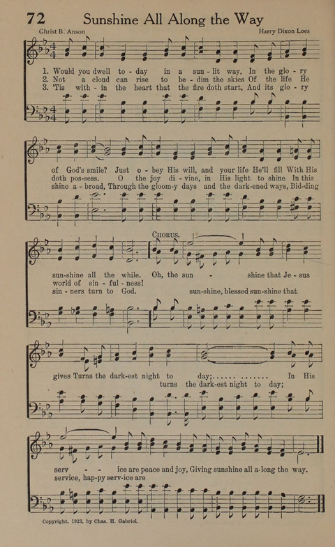 Songs of Conquest: for Use in Public Worship, Prayer Services, Camp Meetings, Evangelistic Campaigns, Young People