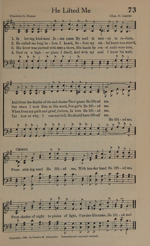 Songs of Conquest: for Use in Public Worship, Prayer Services, Camp Meetings, Evangelistic Campaigns, Young People