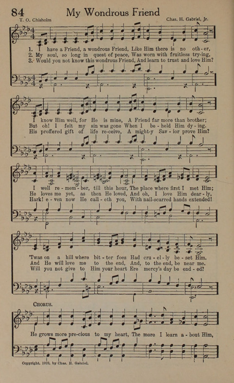 Songs of Conquest: for Use in Public Worship, Prayer Services, Camp Meetings, Evangelistic Campaigns, Young People