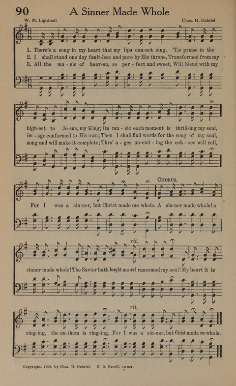 Songs of Conquest: for Use in Public Worship, Prayer Services, Camp Meetings, Evangelistic Campaigns, Young People