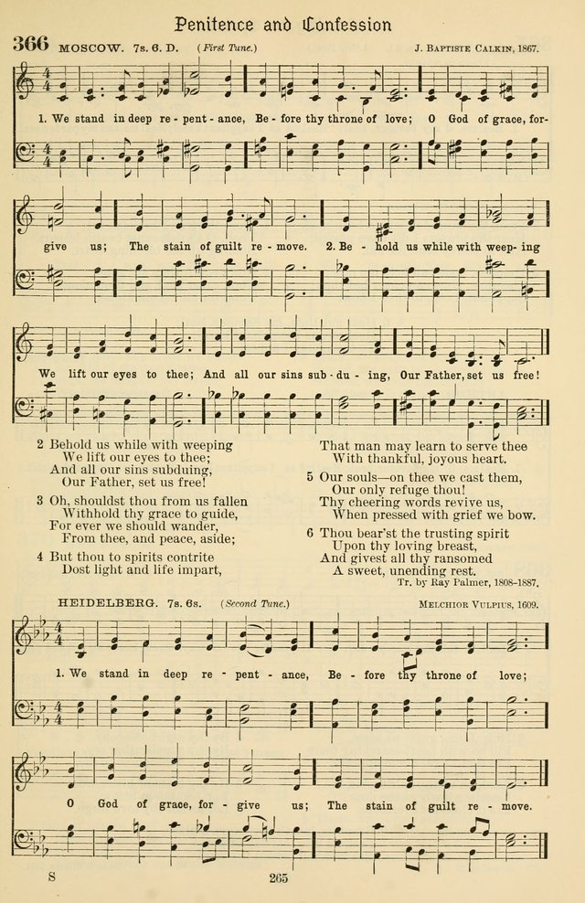 Sursum Corda: a book of praise page 282