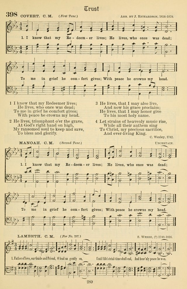 Sursum Corda: a book of praise page 306