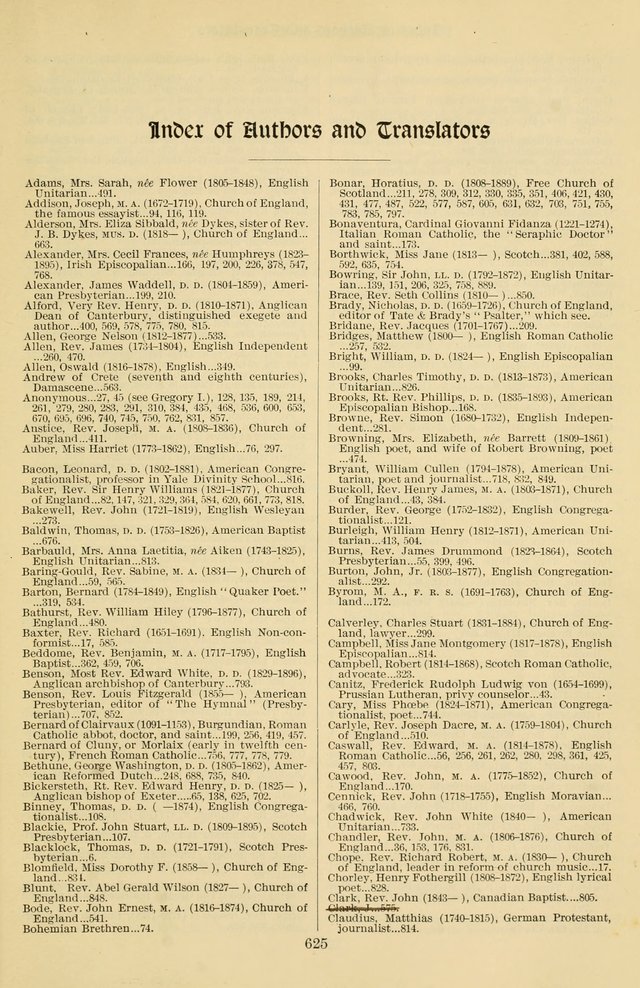 Sursum Corda: a book of praise page 642