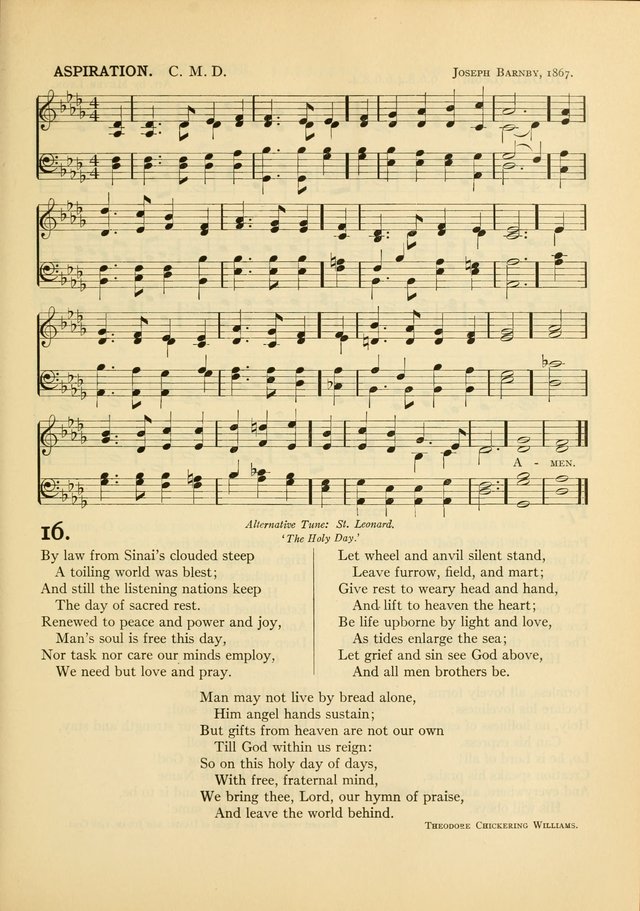 Services for Congregational Worship. The New Hymn and Tune Book page 103