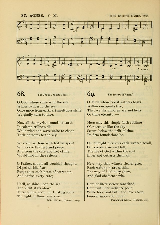 Services for Congregational Worship. The New Hymn and Tune Book page 140