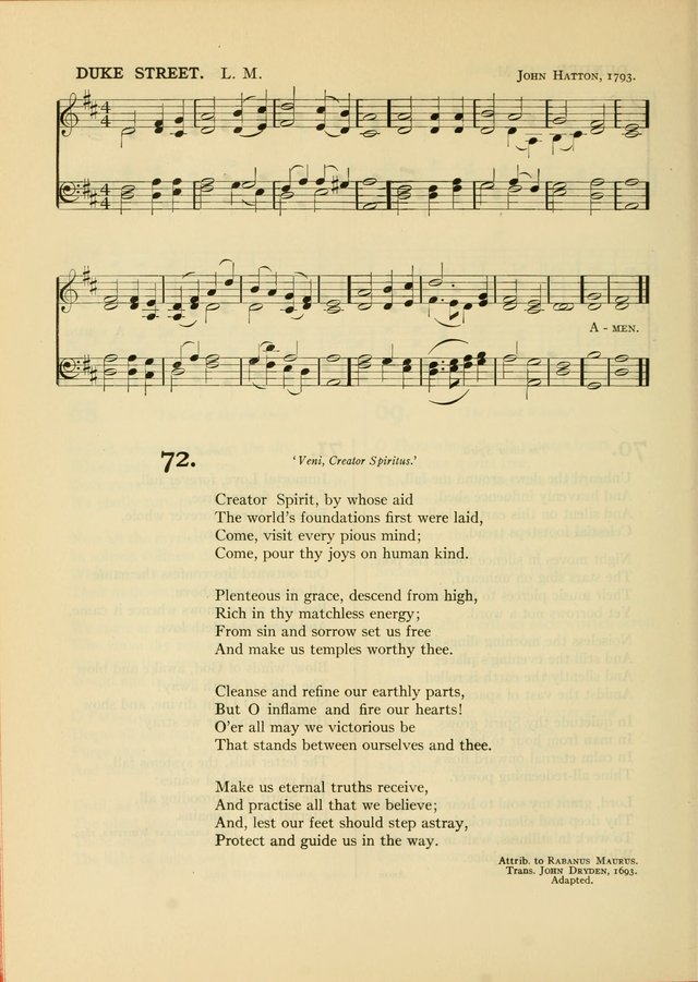Services for Congregational Worship. The New Hymn and Tune Book page 142