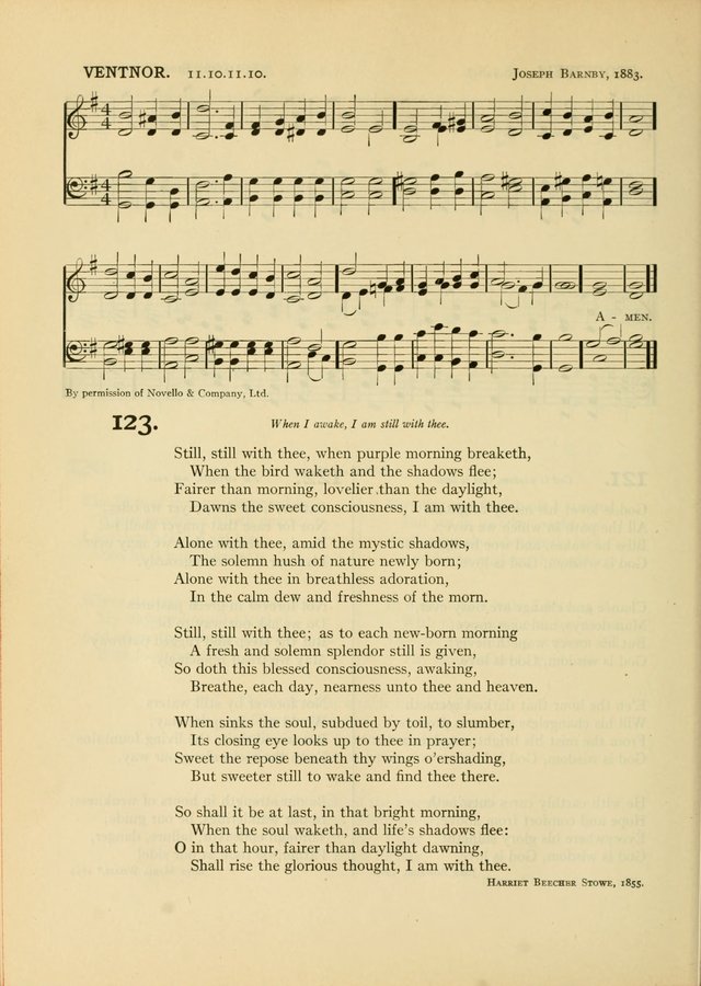Services for Congregational Worship. The New Hymn and Tune Book page 174