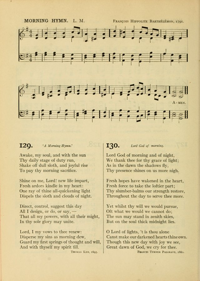 Services for Congregational Worship. The New Hymn and Tune Book page 178