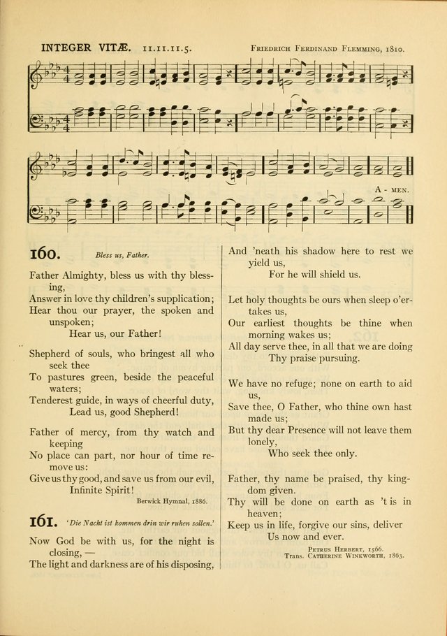 Services for Congregational Worship. The New Hymn and Tune Book page 199