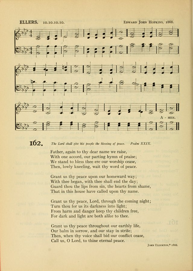 Services for Congregational Worship. The New Hymn and Tune Book page 200