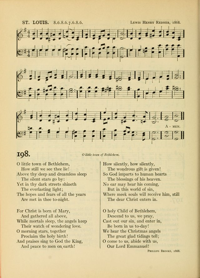 Services for Congregational Worship. The New Hymn and Tune Book page 232