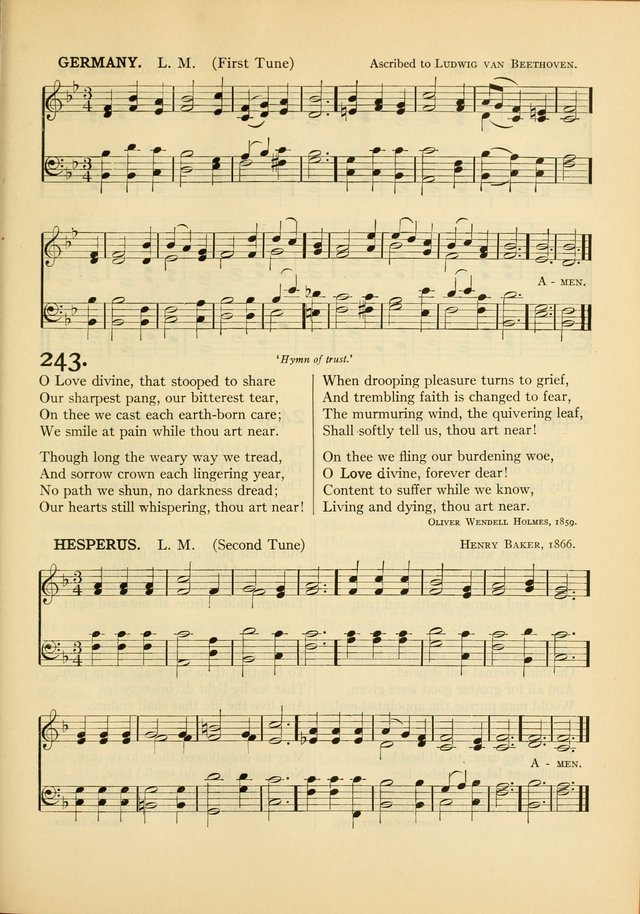 Services for Congregational Worship. The New Hymn and Tune Book page 263