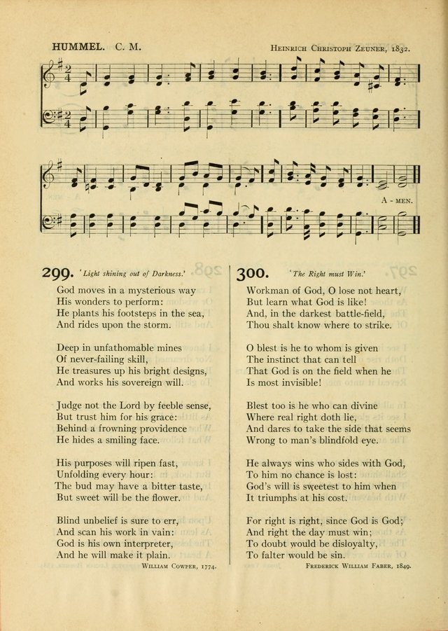 Services for Congregational Worship. The New Hymn and Tune Book page 304
