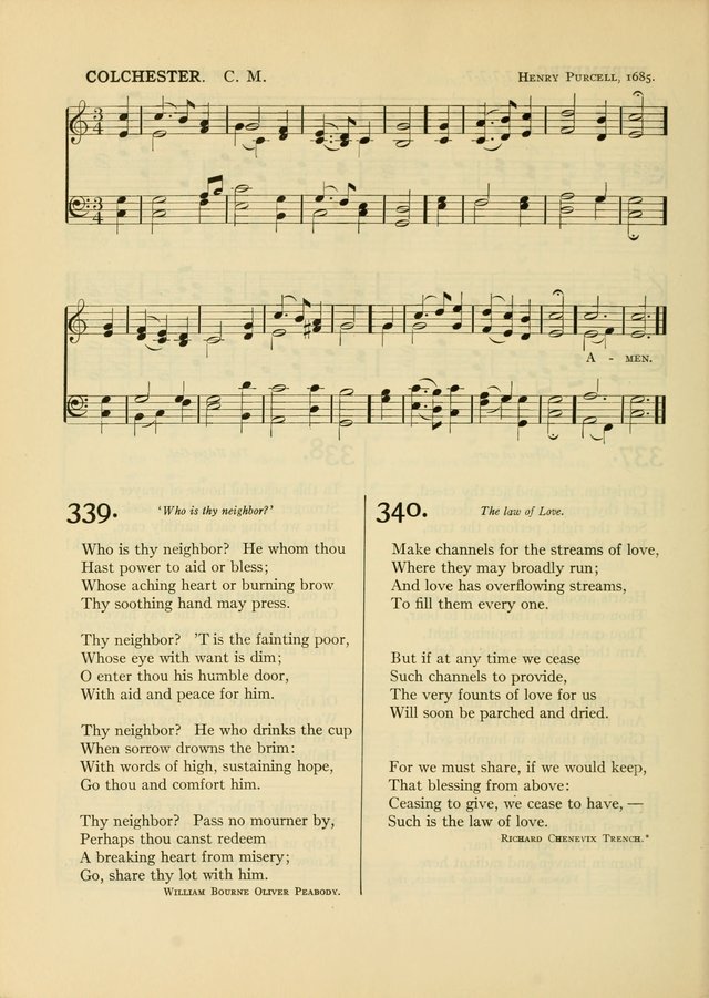 Services for Congregational Worship. The New Hymn and Tune Book page 332
