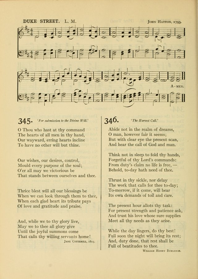 Services for Congregational Worship. The New Hymn and Tune Book page 336