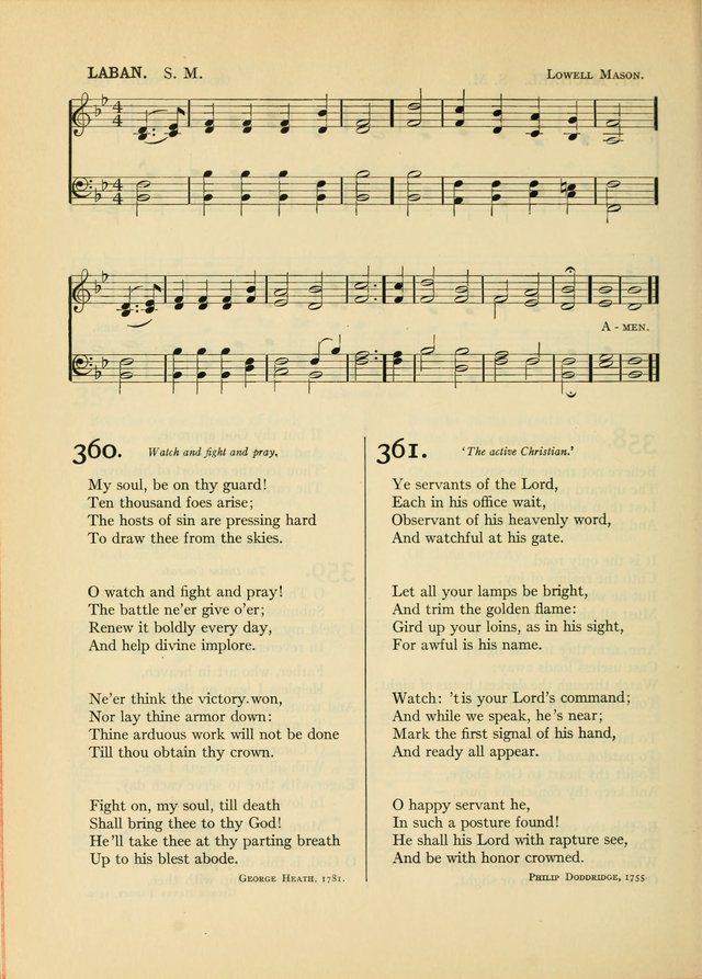 Services for Congregational Worship. The New Hymn and Tune Book page 344