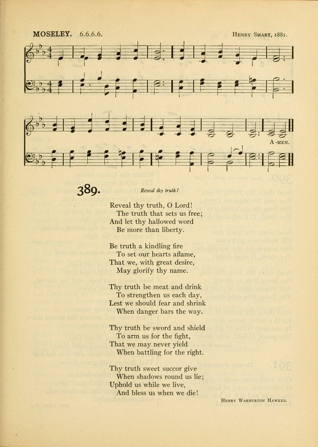 Services for Congregational Worship. The New Hymn and Tune Book page 365