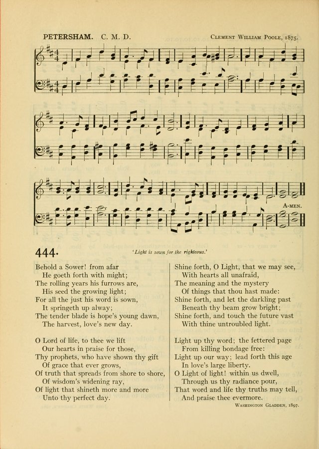 Services for Congregational Worship. The New Hymn and Tune Book page 404