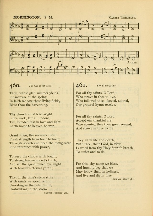 Services for Congregational Worship. The New Hymn and Tune Book page 415