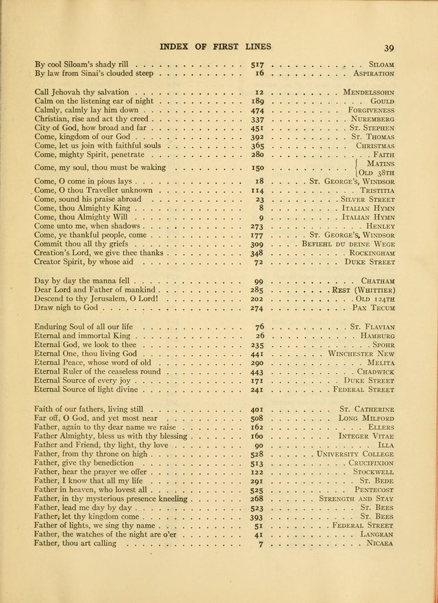 Services for Congregational Worship. The New Hymn and Tune Book page 547