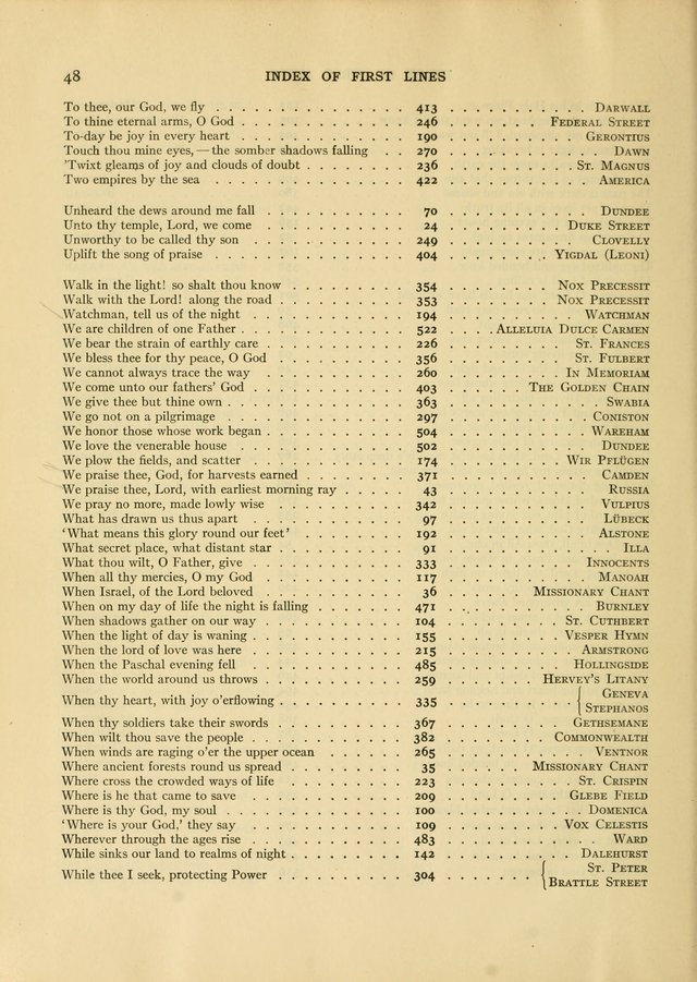 Services for Congregational Worship. The New Hymn and Tune Book page 556