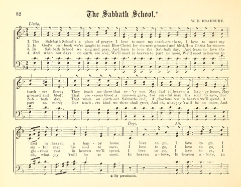 Sparkling Diamonds: a collection of new music for Sabbath School, gospel meetings, and the home circle page 82
