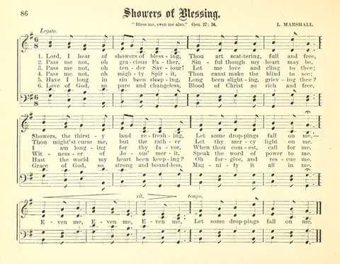 Sparkling Diamonds: a collection of new music for Sabbath School, gospel meetings, and the home circle page 86