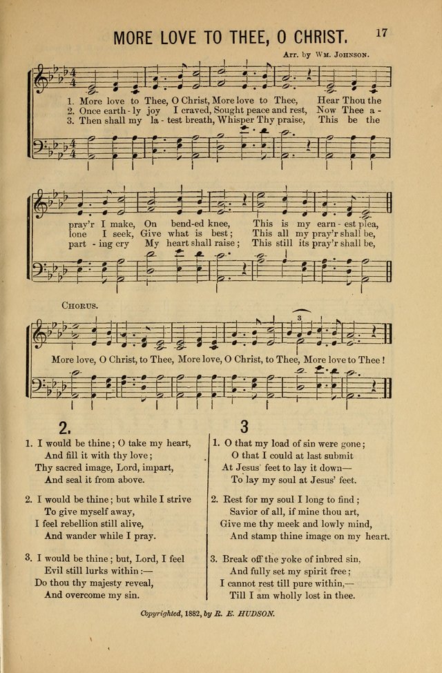 Salvation Echoes: for Sabbath School, Gospel, Prayer and Praise Meetings page 17