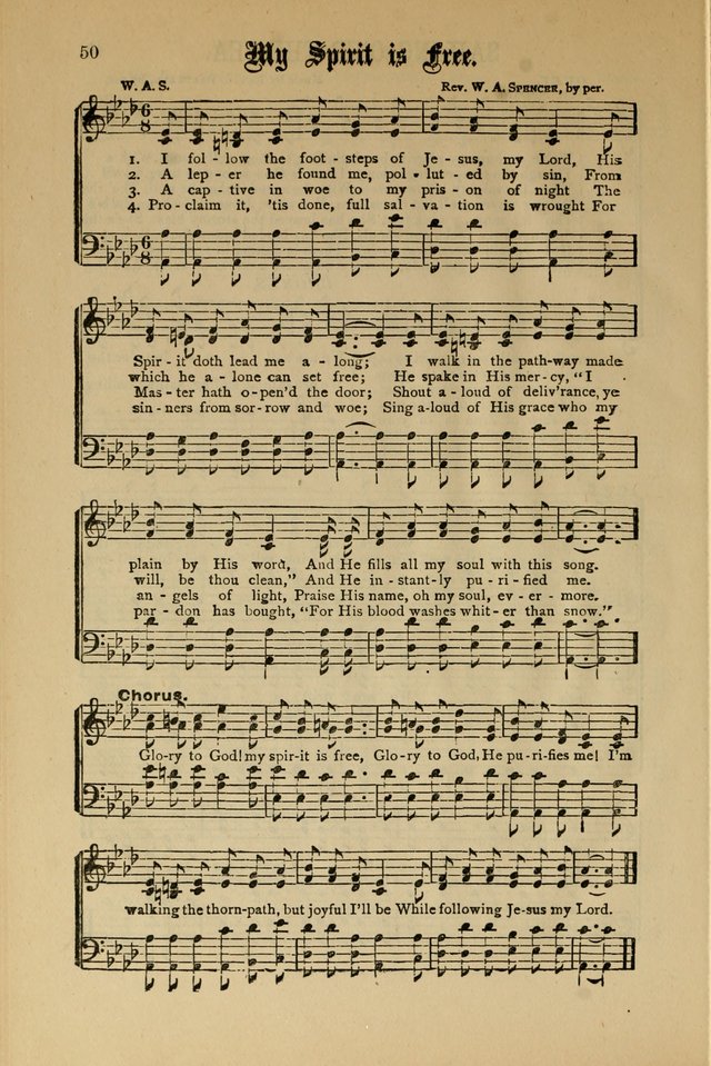 Salvation Echoes: for Sabbath School, Gospel, Prayer and Praise Meetings page 50