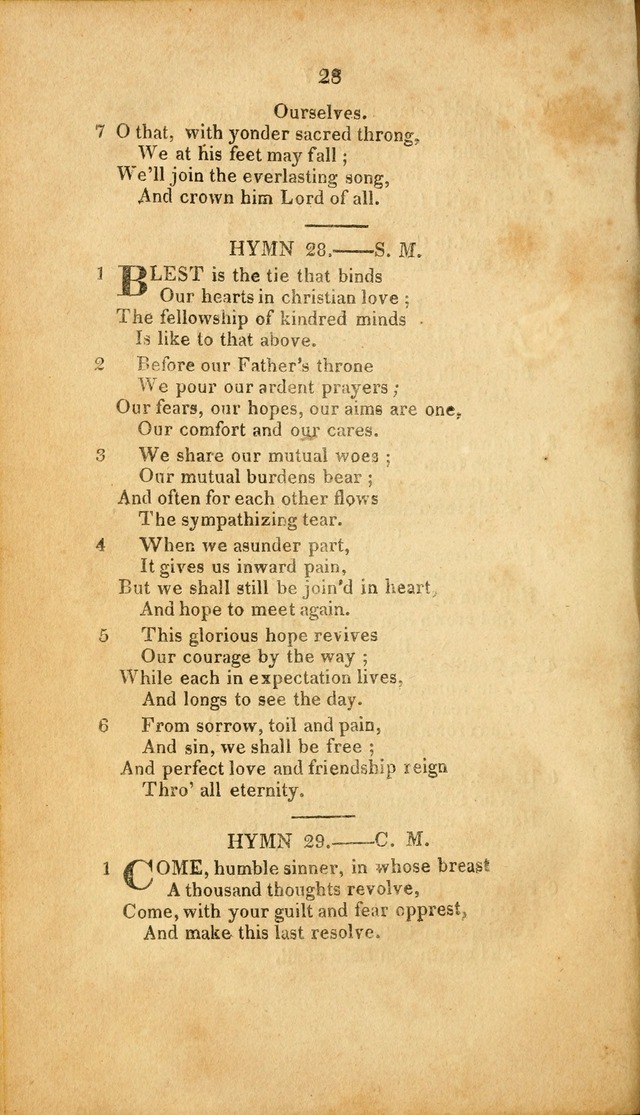 A Selection of Favorite Conference Hymns with Historical Sketches of Church History: through every century of the Christian Era page 28