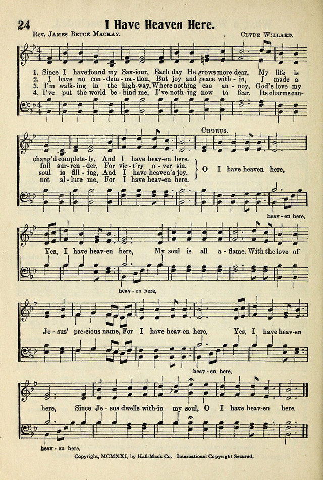 Songs of Faith and Triumph 1, 2 and 3 Combined: Tryout Edition page 24