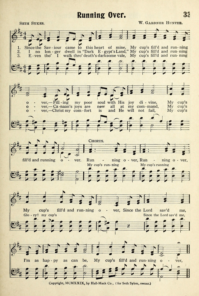 Songs of Faith and Triumph 1, 2 and 3 Combined: Tryout Edition page 33