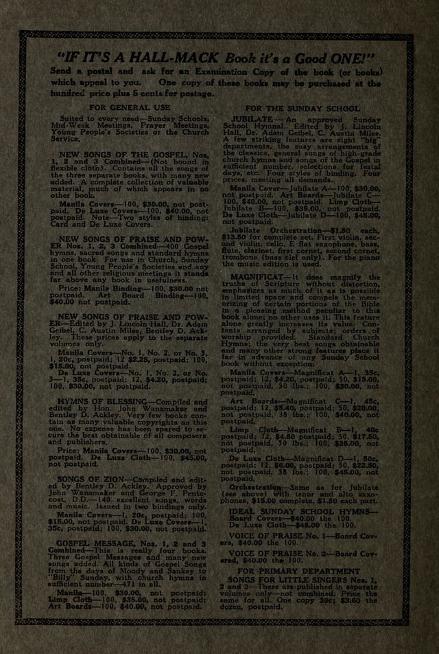 Songs of Faith and Triumph 1, 2 and 3 Combined: Tryout Edition page i