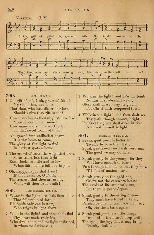 Songs for the Sanctuary: or hymns and tunes for Christian Worship page 243