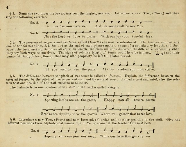 Song Garland; or, Singing for Jesus: a new collection of Music and Hymns prepared expressly for Sabbath Schools page 4