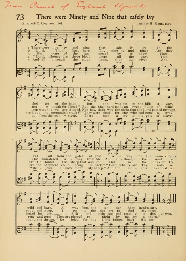 The School Hymnal page 83