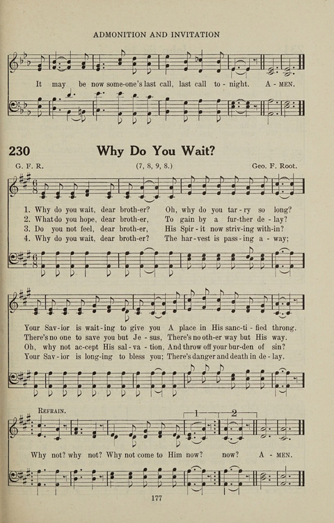 Service Hymnal: with responsive readings, appropriate for all Protestant religious activities page 169