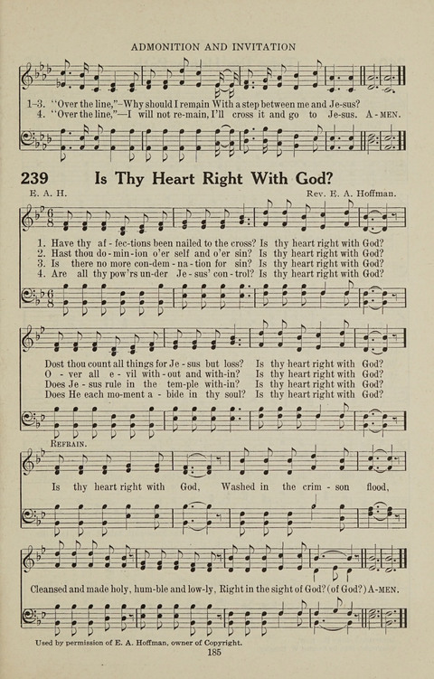 Service Hymnal: with responsive readings, appropriate for all Protestant religious activities page 177