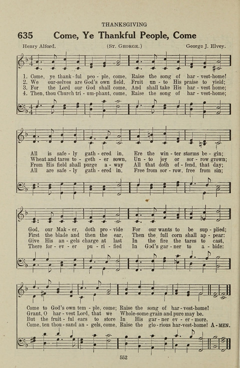 Service Hymnal: with responsive readings, appropriate for all Protestant religious activities page 544