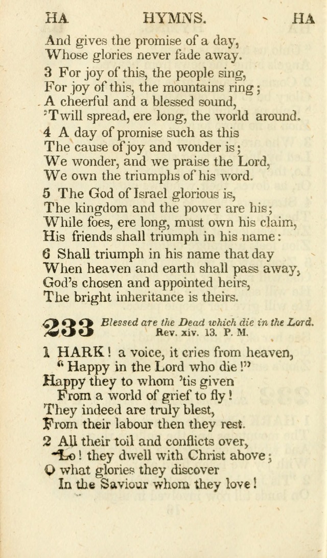 A Selection of Hymns, adapted to the devotions of the closet, the family, and the social circle; and containing subjects appropriate to the monthly concerns of prayer for the success... page 198