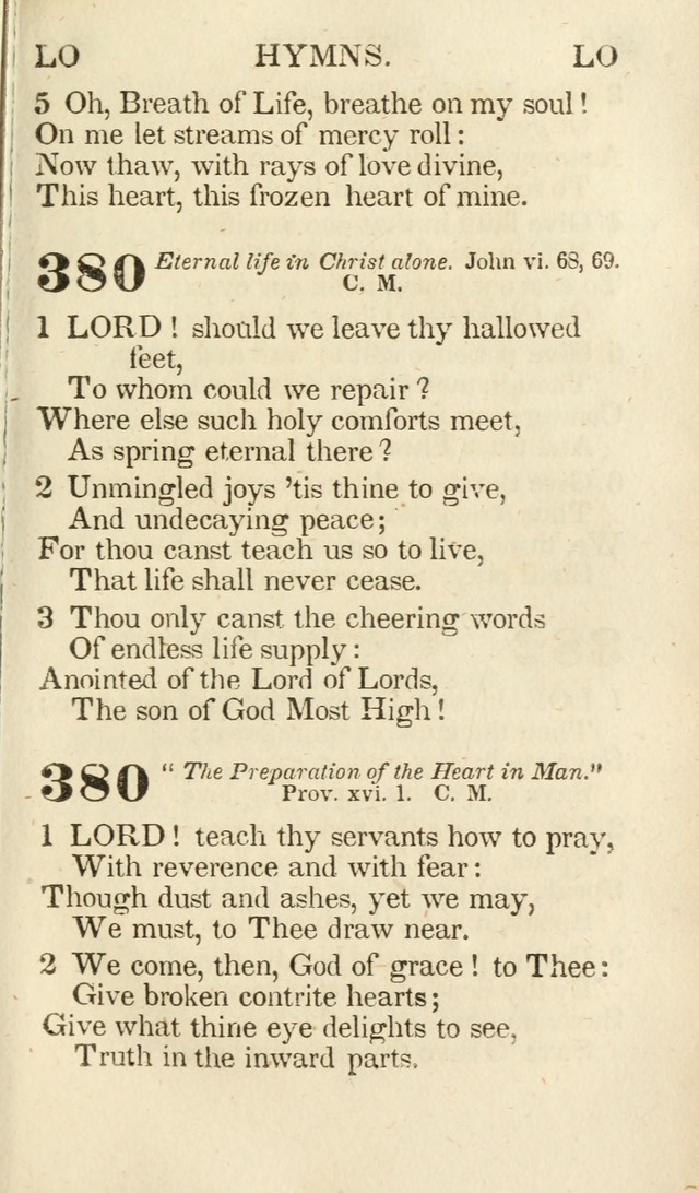 A Selection of Hymns, adapted to the devotions of the closet, the family, and the social circle; and containing subjects appropriate to the monthly concerns of prayer for the success... page 319