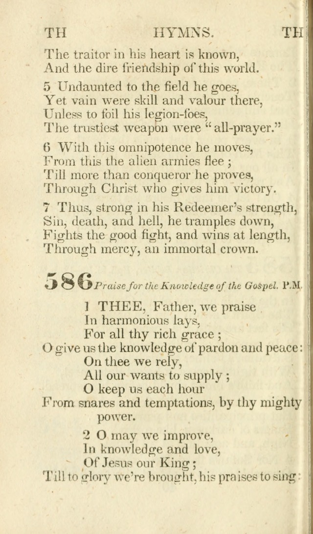 A Selection of Hymns, adapted to the devotions of the closet, the family, and the social circle; and containing subjects appropriate to the monthly concerns of prayer for the success... page 486