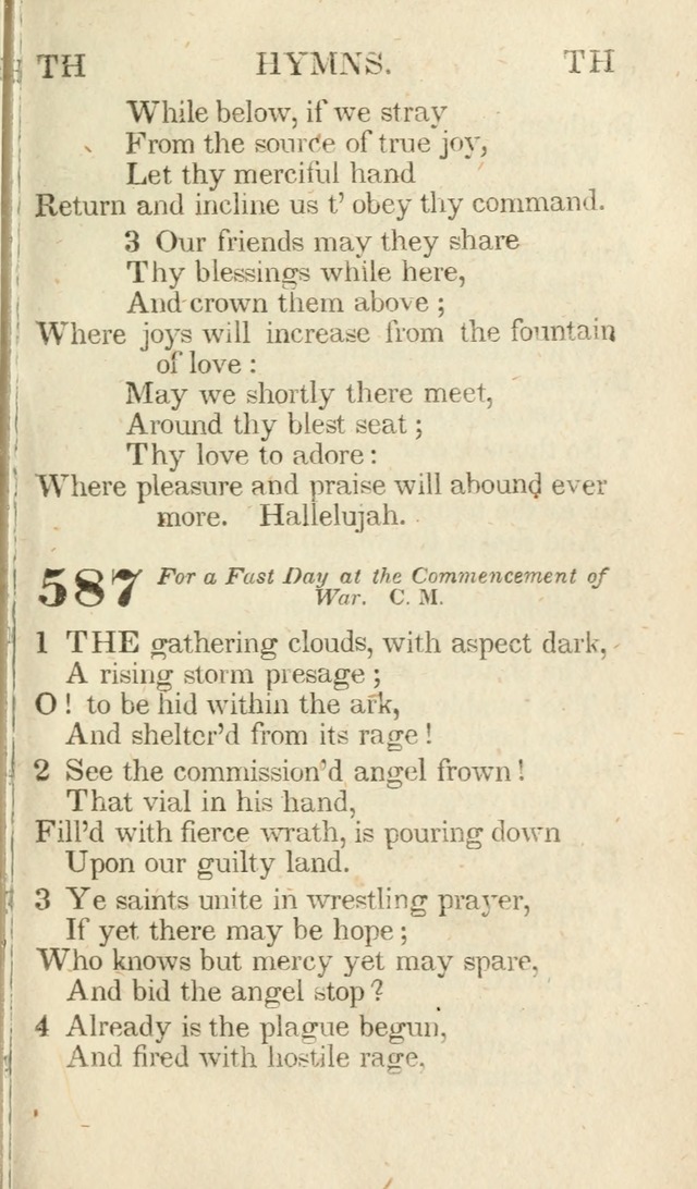 A Selection of Hymns, adapted to the devotions of the closet, the family, and the social circle; and containing subjects appropriate to the monthly concerns of prayer for the success... page 487