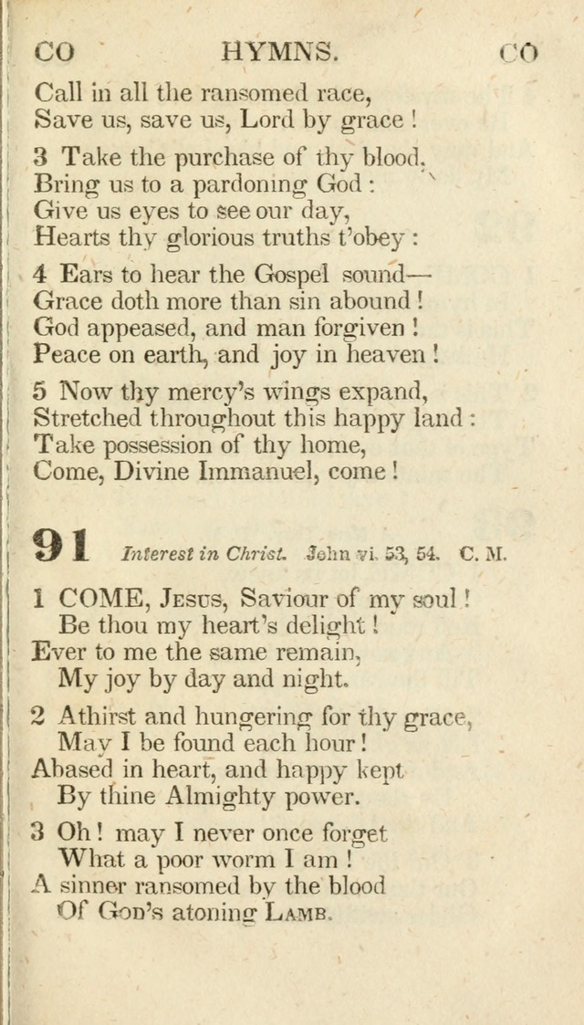 A Selection of Hymns, adapted to the devotions of the closet, the family, and the social circle; and containing subjects appropriate to the monthly concerns of prayer for the success... page 85